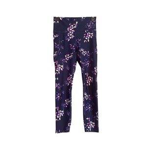 Women’s Small Under Armour Floral Print Workout Pants Leggings